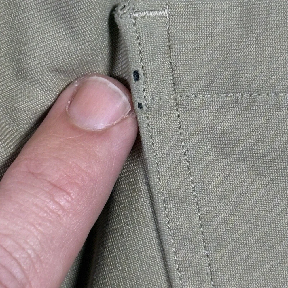 Lululemon Men 32 Sand ABC Classic Warpstreme Fabric 5 Pocket Jeans M5552S *READ*